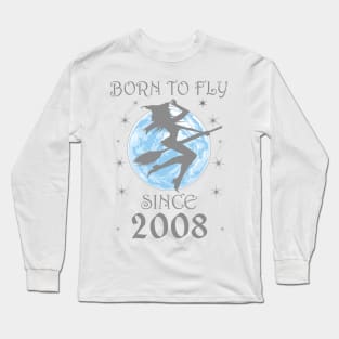 BORN TO FLY SINCE 1930 WITCHCRAFT T-SHIRT | WICCA BIRTHDAY WITCH GIFT Long Sleeve T-Shirt